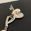 サンローラン ロゴ ハート装飾 ダイヤモンド ピアス コピー 584228Y